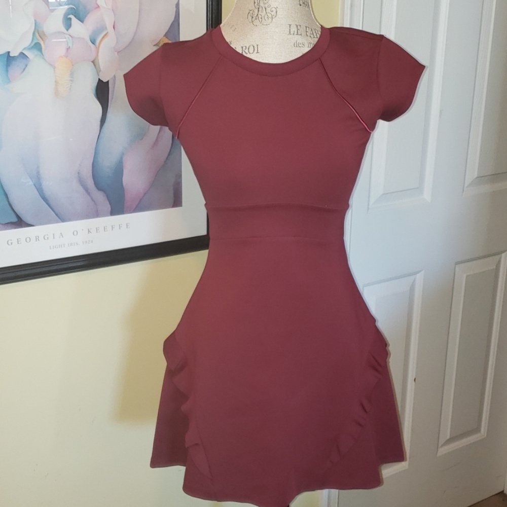 JUICY COUTURE BLACK LABEL BURGUNDY nwot Dr…